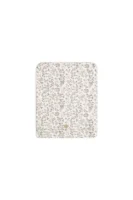 Organic Cotton Cot Sheet - Garden Bunnies Tofu