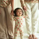 Bamboo sleepsuit with reversible mittens & footie